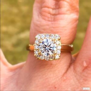 SOLD! Robbins Brothers IGI Lab Grown Diamond Ring